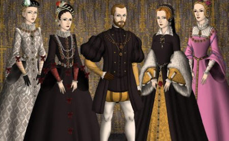 El Rey y sus cuatro esposas