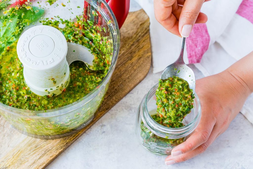 Receta para elaborar chimichurri